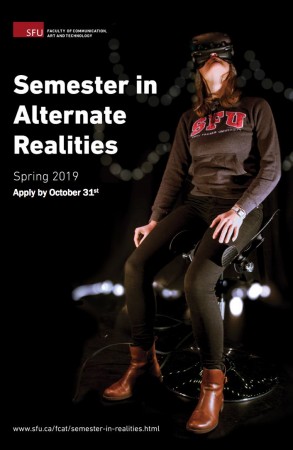 Semester in Alternate Realities flyier